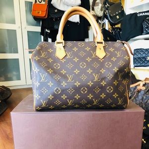Authentic Pre-owned Louis Vuitton Speedy30 Handbag